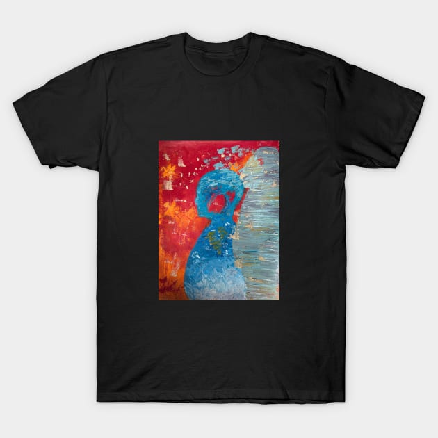 Fuego T-Shirt by Art by Nathalie Laurencelle